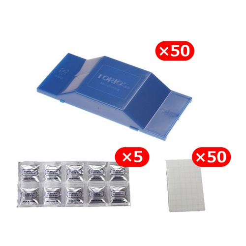 フジトラップ トリオス本体セット コクヌストモドキ用(50個入)（1ｹｰｽ50個）